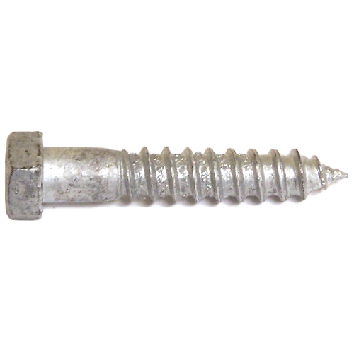 RELIABLE HEX.HEAD LAG SCREW GALV.STEEL GALVANIZED 5/16x4"xBX/50