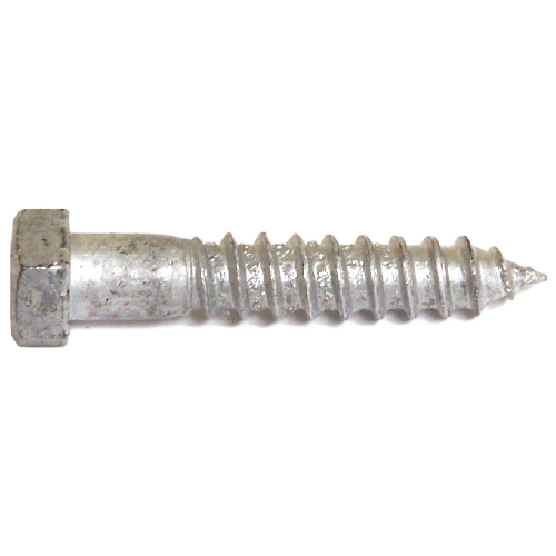 RELIABLE HEX.HEAD LAG SCREW GALV.STEEL GALVANIZED 3/8x3"xBX/50