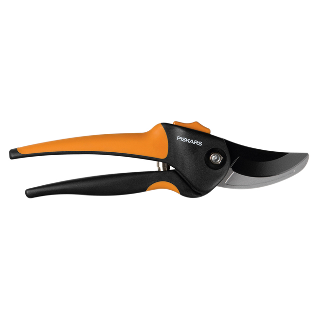 FISKARS BY PASS PRUNING SHEAR METAL/PLAST. BLACK/ORANG