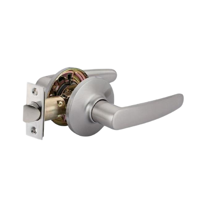 RELIABILT HAWTHOM PASSAGE LEVER ZINC SAT.NICKEL