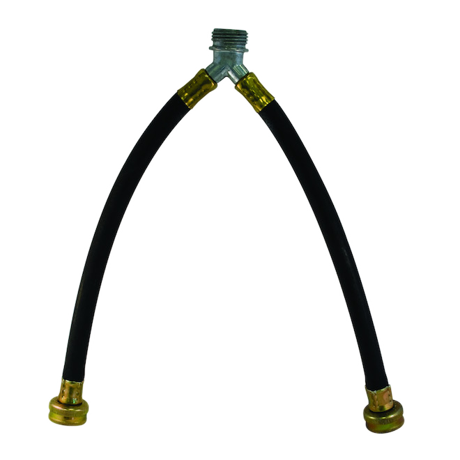 AQUA-DYNAMIC "Y" MIXER HOSE RUBBER BLACK 3/4x12"