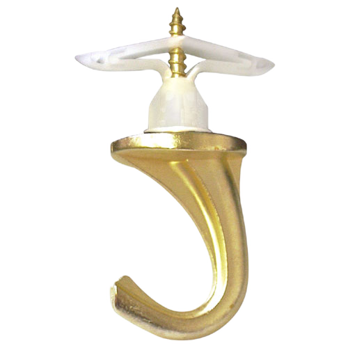 COBRA VERSAHOOK CEILING HOOK ZINC BRASS LARGExPK/1