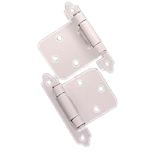 RICHELIEU SELF-CLOSING CABINET HINGE WHITE PK/2