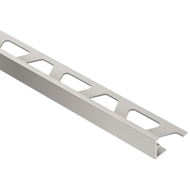 SCHLUTER SYSTEMS EDGE TRIM ALUMINIUM NICKEL 3/8"x8'2.5"