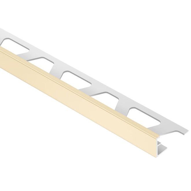 SCHLUTER SYSTEMS EDGE TRIM PVC SAND 3/8"x8'2.5"