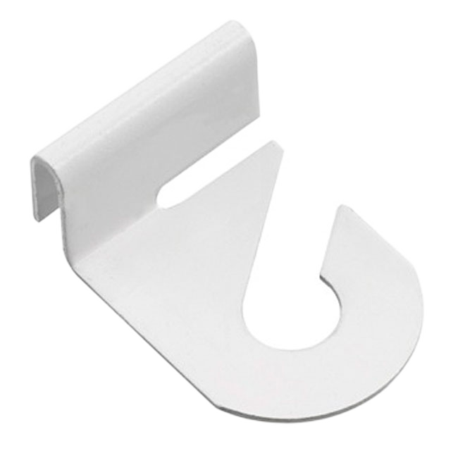 ONWARD T-BAR CEILING HOOK WHITE