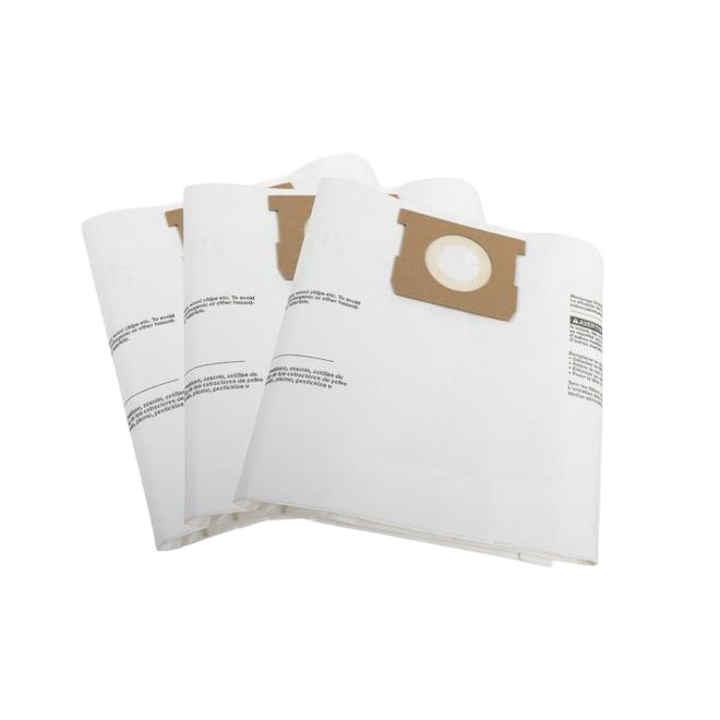 PROJECT SOURCE VACUUM BAG PAPER WHITE 4/8GA-3PK