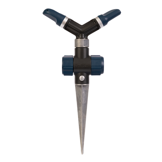 GILMOUR ROTATING SPRINKLER METAL BLACK