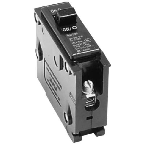 CUTLER-HAMMER PLUG-IN BREAKER PLASTIC BLACK 20A-1P