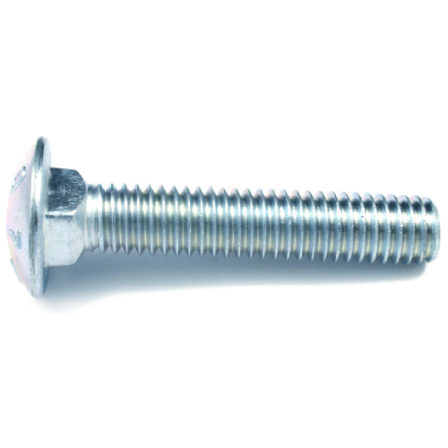 RELIABLE WITHOUT NUT CARRIAGE BOLT STEEL ZINC 3/8-16x7"xBX/50