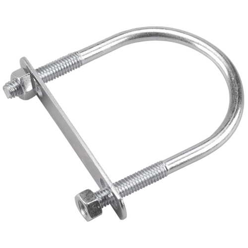 ONWARD W/PLATE NUT U BOLT STEEL ZINC 5/16x5 3/2"x64MM