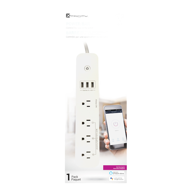 XTRICITY WI-FI POWER BAR WHITE