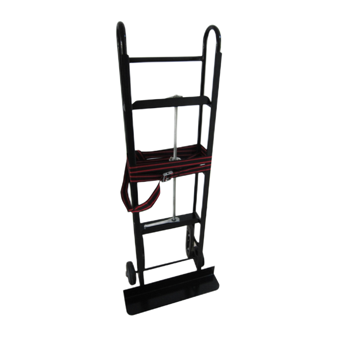 HAUSSMANN VERTICAL HAND TROLLEY STEEL BLACK 550LBx24"