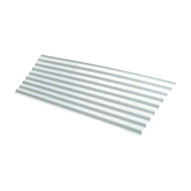 VIC WEST PANEL PALRUF PVC WHITE 24"x8'