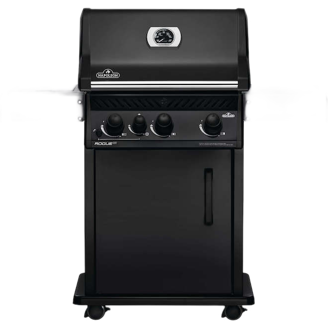 NAPOLEON XT425 ROGUE PROPANE GAS BBQ MATTE BLACK 51000BU-620"S