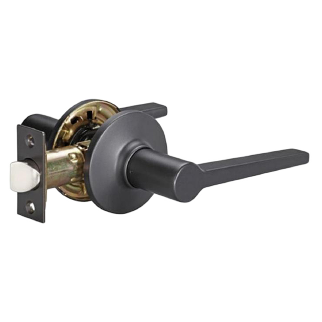 RELIABILT LYRE PASSAGE LEVER ZINC MATTE BLACK