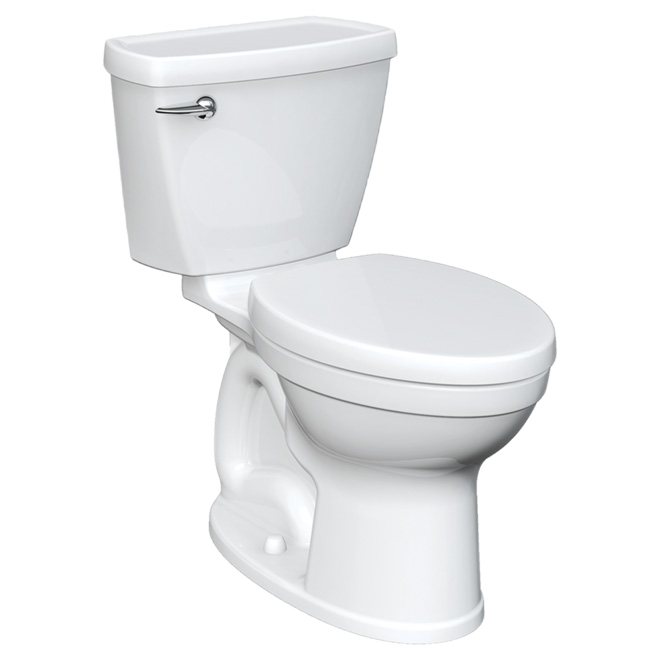 AMERICAN STANDARD ELONGATED TOILET CHAMPION WHITE 16 1/2" 4.8L