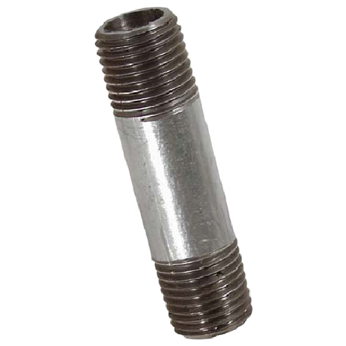 AQUA-DYNAMIC THREADED NIPPLE GALVANIZED STEEL GALVANIZED 1/4x2"