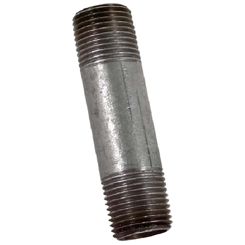 AQUA-DYNAMIC THREADED NIPPLE GALVANIZED STEEL GALVANIZED 1/2x4"