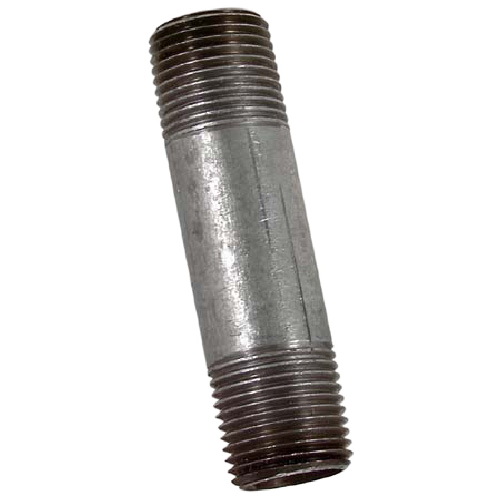 AQUA-DYNAMIC THREADED NIPPLE GALVANIZED STEEL GALVANIZED 1/2x5"