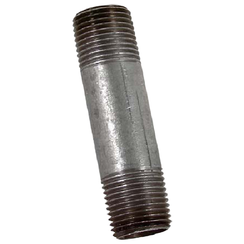 AQUA-DYNAMIC THREADED NIPPLE GALVANIZED STEEL GALVANIZED 1/2x6"