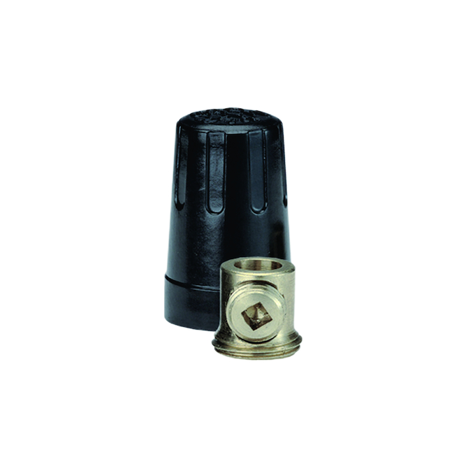 MARR SET SCREW CONNECTOR PHENOLIC BLACK 18@12XCD/3