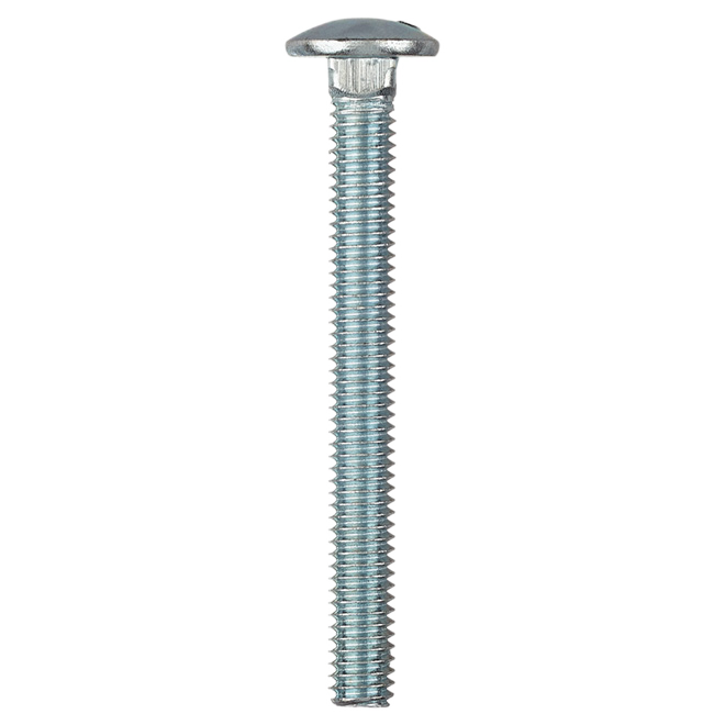 RELIABLE WITHOUT NUT CARRIAGE BOLT STEEL ZINC 5/16-18x3"x50BX