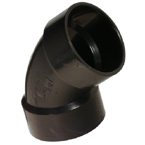 ABS 60* ELBOW 3"S-S