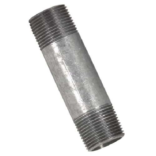 AQUA-DYNAMIC THREADED NIPPLE GALVANIZED STEEL GALVANIZED 3/4x3 1/2"