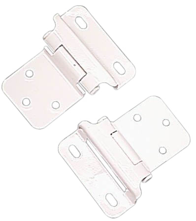 RICHELIEU SELF-CLOSING CABINET HINGE WHITE 13/64"XPK/2