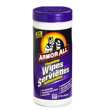 ARMORED AUTOGROUP CLEANING WET WIPES 17.7x22.8CMxPK25