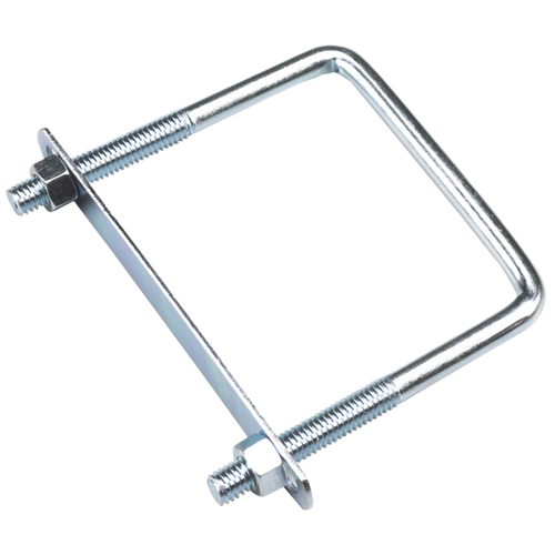 ONWARD SQUARE U BOLT STEEL ZINC 3/8x3 5/8x4"