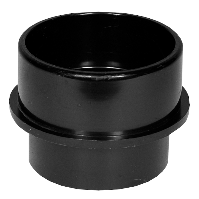 IPEX SPIGOT-HUB REDUCING ADAPTER ABS-DWV BLACK 4x3"