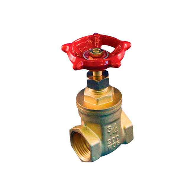 AQUA-DYNAMIC NO LEAD GATE VALVE THREADED BRASS 1 1/2"