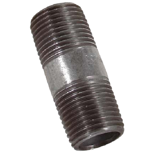 AQUA-DYNAMIC THREADED NIPPLE GALVANIZED STEEL GALVANIZED 1/2x2"