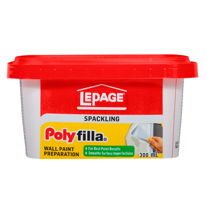 LEPAGE POLYFIL.PREP PATCHING COMPOUND WHITE 300ML