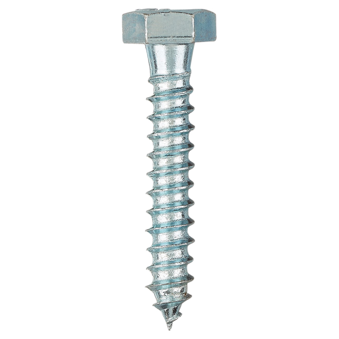 RELIABLE HEX.HEAD LAG SCREW STEEL ZINC 5/16x1.75"x50BX