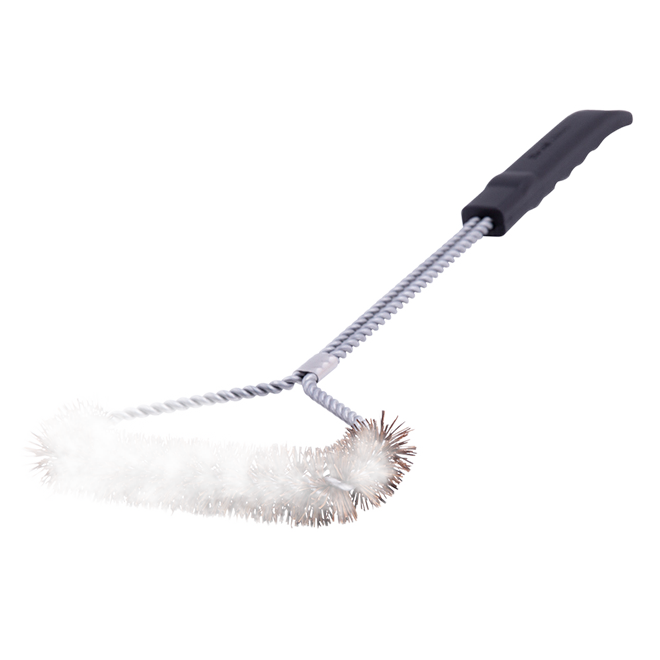 BROIL KING TWISTED BBQ BRUSH PALMYRA BLACK/GREY 18"