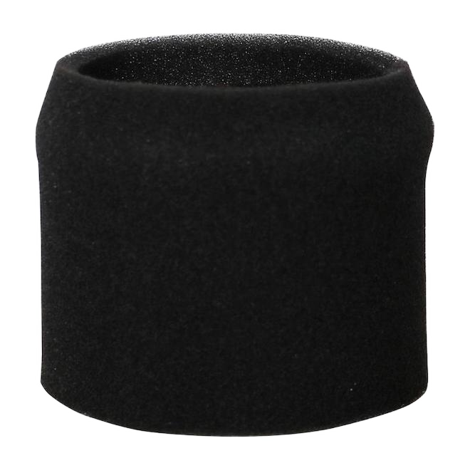 PROJECT SOURCE WET/DRY FILTER SLEEVE FOAM BLACK