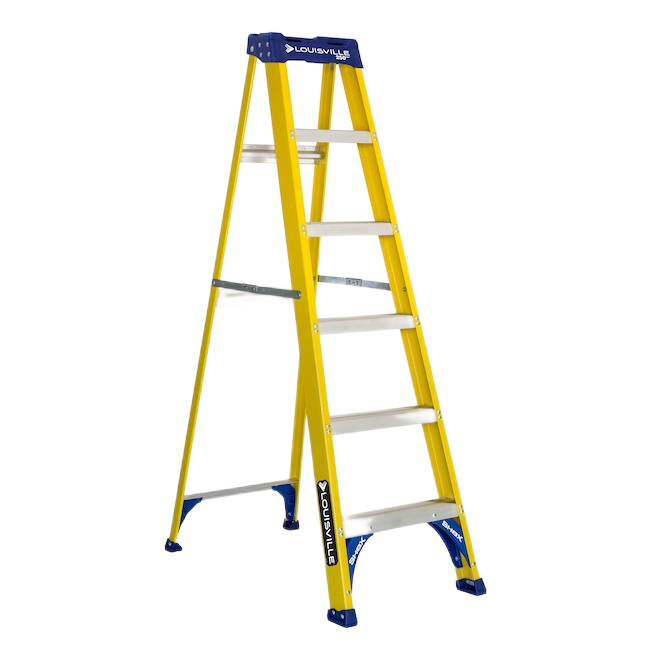 LOUISVIL FG STEP LADDER YW T1 6'