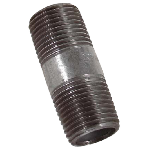 AQUA-DYNAMIC THREADED NIPPLE GALVANIZED STEEL GALVANIZED 3/8x2"