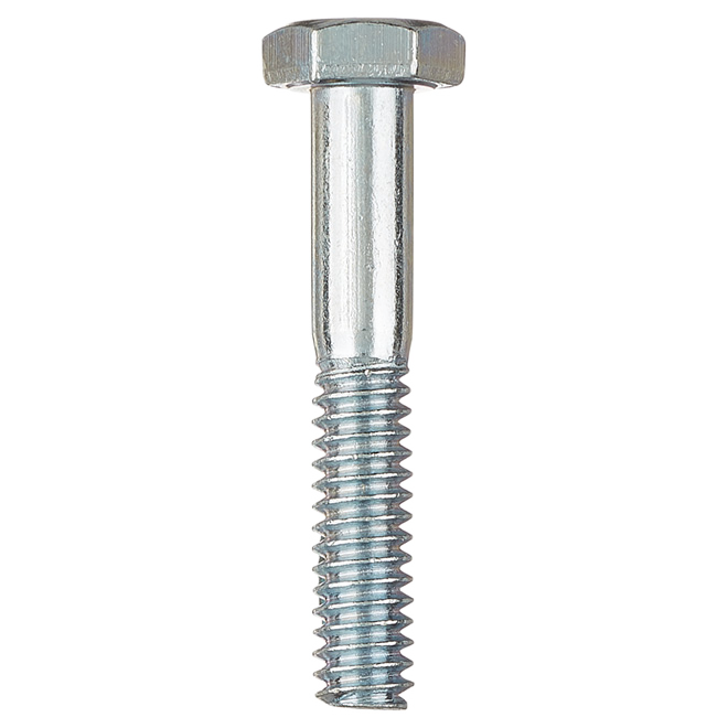 RELIABLE GRADE 2 HEXAGONAL BOLT STEEL ZINC 1/4-20x1 1/2"x50BX