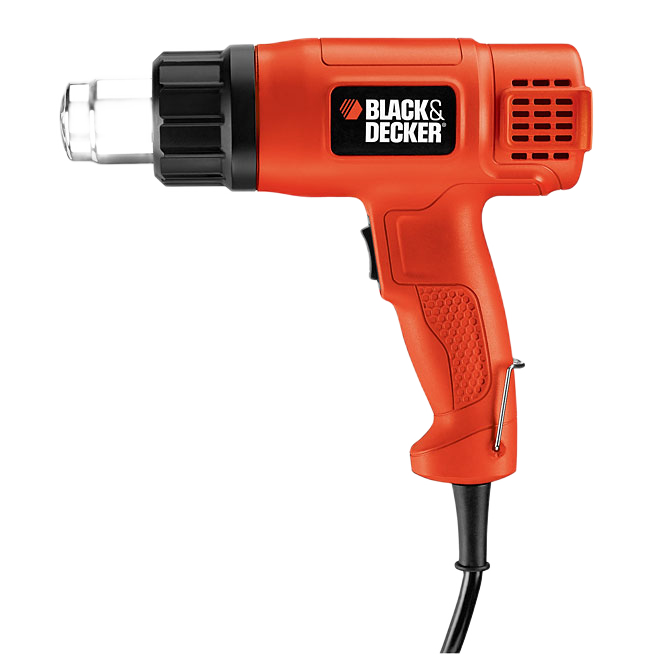 BLACK & DECKER 750-1000DG HEAT GUN ABS ORANGE 1350W