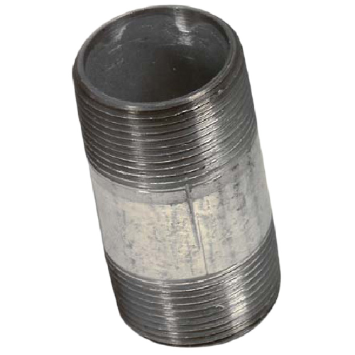 AQUA-DYNAMIC THREADED NIPPLE GALVANIZED STEEL GALVANIZED 1x3"