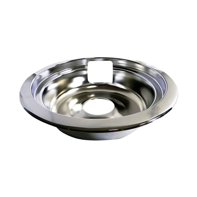 LASER DRIP-PAN DRIP BOWL CHROME 6"