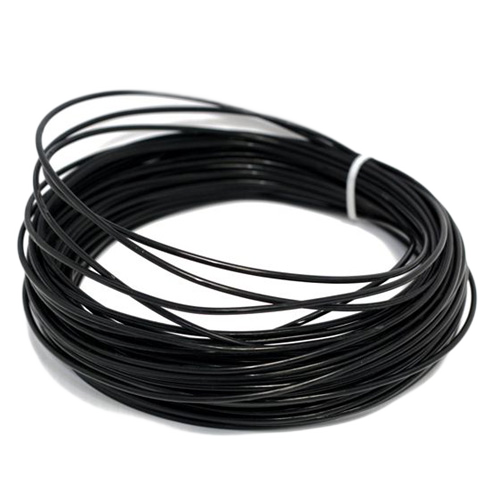 MASTER HALCO BOTTOM WIRE STEEL BLACK 11GAx100'