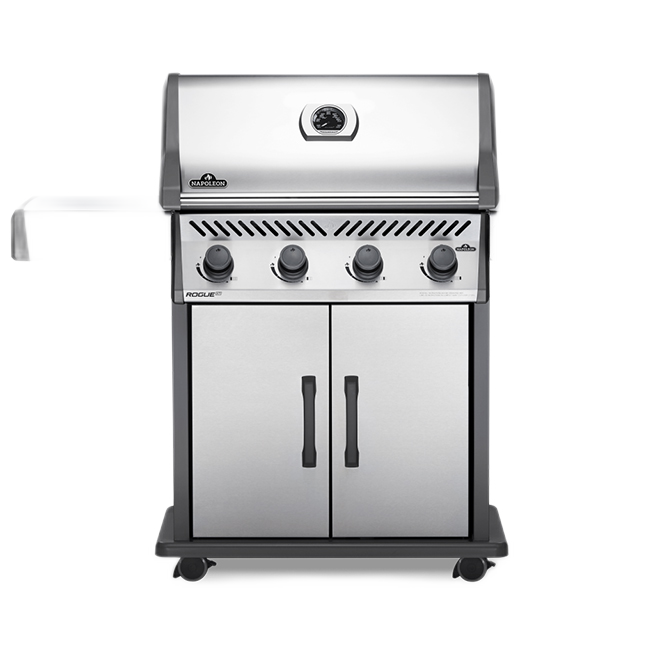 NAPOLEON XT525 ROGUE PROPANE GAS BBQ STAIN.STEEL 48000BU-710"S