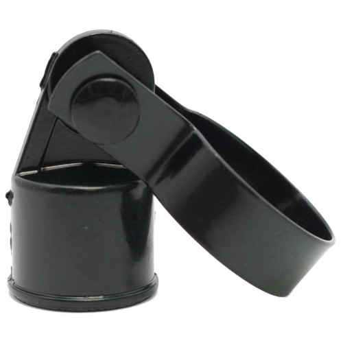 MASTER HALCO RAIL END ASSEMBLY STEEL BLACK 1 7/8"x1 3/8"