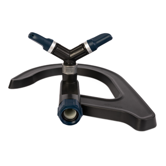 GILMOUR WITH BASE SPRINKLER PLASTIC BLACK
