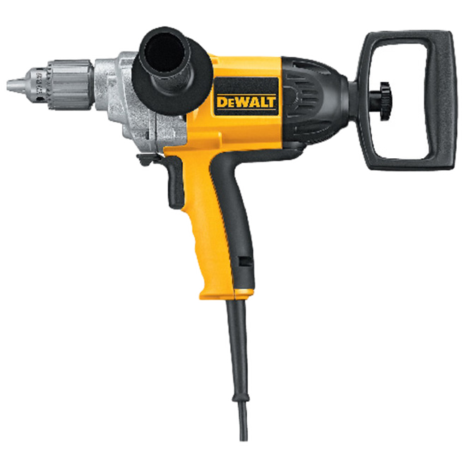 DEWALT VSR CORDED DRILL PLAST/METAL YELLOW/BLCK 1/2"x9Ax120V